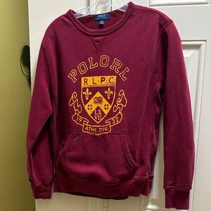 Polo by Ralph Lauren Maroon Crewneck